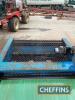 6ft free-standing screen sizer, discharge conveyor, grader screen and undersize conveyor, variable speed for screen and agitation, 3 phase. Location near Taunton. - 6