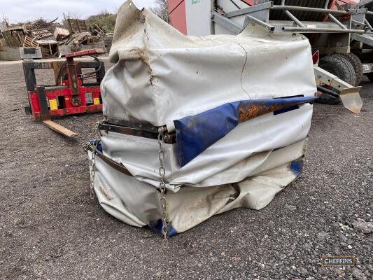 Three box filling chutes with padded fall breakers. Location Duxford, Cambridge.