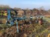 Lemken Europal 5 furrow reversible plough, slatted bodies, depth wheel, c/w hydraulic press arm. Serial no 199 585. Location near Downham Market - 8