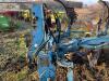 Lemken Europal 5 furrow reversible plough, slatted bodies, depth wheel, c/w hydraulic press arm. Serial no 199 585. Location near Downham Market - 10