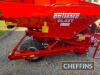 Grimme GL42T trailed belt planter, hydraulic levelling of planter units, self-centre steering, hydraulic agitation for belts, hydraulic tipping hopper, drawbar steering c/w centering, oversize wheels. Year 2010. Location Banff, Aberdeenshire. - 5