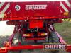 Grimme GL42T trailed belt planter, hydraulic levelling of planter units, self-centre steering, hydraulic agitation for belts, hydraulic tipping hopper, drawbar steering c/w centering, oversize wheels. Year 2010. Location Banff, Aberdeenshire. - 6