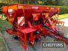 Grimme GL42T trailed belt planter, hydraulic levelling of planter units, self-centre steering, hydraulic agitation for belts, hydraulic tipping hopper, drawbar steering c/w centering, oversize wheels. Year 2010. Location Banff, Aberdeenshire. - 3