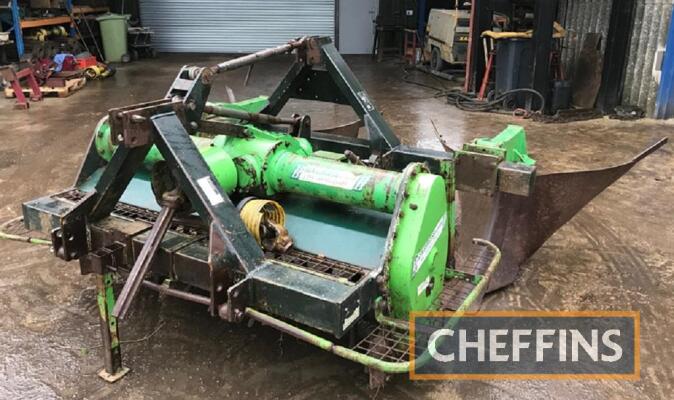 Reekie RT170 single bed tiller, spike rotor. Rear linkage NB 2 bodied shearbolt bedformer NOT INCLUDED. Serial No 40720A. Location near Gainsborough, Lincs.