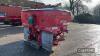 2005 Kuhn MDS 1142 twin disc fertiliser spreader GLB1400 + GL700 hopper extension and blob marker. Headland guard Serial No. 21345 INCLUDED BY KIND PERMISSION - 3