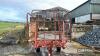 1989 Ritchie 56bale single axle bale carrier Serial No. 119 - 3