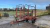 1989 Ritchie 56bale single axle bale carrier Serial No. 119 - 4