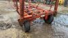 1989 Ritchie 56bale single axle bale carrier Serial No. 119 - 5