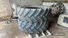 2no. Continental Contract AC65 650/65R42 rear tyres