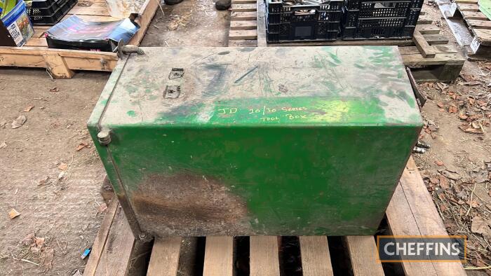 John Deere 30 series tool box and drawer