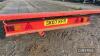 Tandem axle 27ft flat bed trailer on 435/50R19.5 wheels and tyres - 7