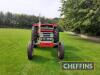 MASSEY FERGUSON 175 4cylinder diesel TRACTOR Fitted with rear PAVT and front weighted wheels, rear linkage and drawbar c/w seat cushion Reg. No. WTE 986D Serial No. 708745 INCLUDED BY KIND PERMISSION - 2