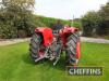 MASSEY FERGUSON 175 4cylinder diesel TRACTOR Fitted with rear PAVT and front weighted wheels, rear linkage and drawbar c/w seat cushion Reg. No. WTE 986D Serial No. 708745 INCLUDED BY KIND PERMISSION - 4