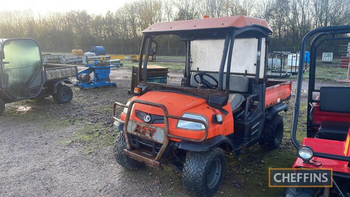 Kubota RTV 900-EU 4wd Diesel Reg. No. SF06 OLN Ser. No. 60404 Hours 2707