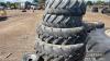 BKT 420/85 R30 & Goodyear 520/85 R42 Tyres - 4