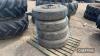 4no. Bridgestone 8.5 R15 Wheels & Tyres - 2