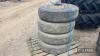 4no. Bridgestone 8.5 R15 Wheels & Tyres - 6