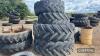 4no. New Holland 8870 (2no. 650/65 R42 & 2no. 540/65 R30) Tractor Tyres UNRESERVED LOT - 2