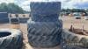 4no. New Holland 8870 (2no. 650/65 R42 & 2no. 540/65 R30) Tractor Tyres UNRESERVED LOT - 3