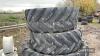 4no. New Holland 8870 (2no. 650/65 R42 & 2no. 540/65 R30) Tractor Tyres UNRESERVED LOT - 7