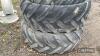 4no. New Holland 8870 (2no. 650/65 R42 & 2no. 540/65 R30) Tractor Tyres UNRESERVED LOT - 8