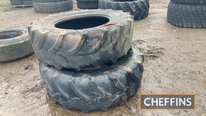 Pr. of Vredestein 420/85 R28 Tyres UNRESERVED LOT