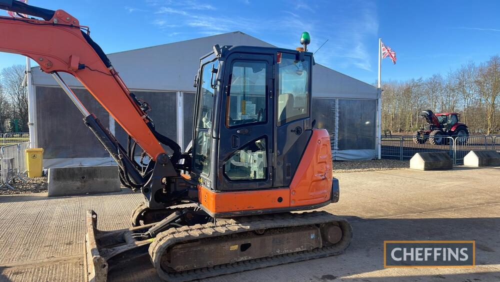 2014 Hitachi Zaxis 65USB-5A Excavator Ser. No. HCMAFA50K0002023 ...