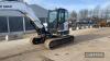 2017 Bobcat E85 Excavator c/w rubber tracks, piped, air con Ser. No. B34513811 - 7