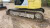 Sumitomo SH130 Excavator c/w 3no. buckets, hammer line, dozer blade Ser. No. 135U2-1424 - 6