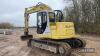 Sumitomo SH130 Excavator c/w 3no. buckets, hammer line, dozer blade Ser. No. 135U2-1424 - 7