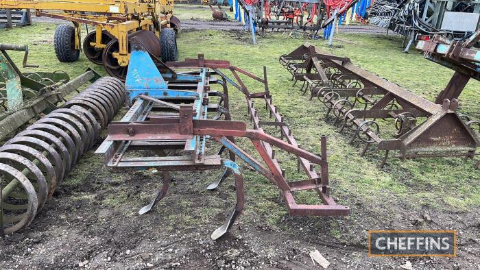 Ransomes C79 Cultivator c/w following harrow