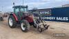 Massey Ferguson 4255 4wd Tractor c/w Power Shuttle, electric hydraulics, Mailleux MX75 loader Reg. No. Y604 TOV Ser. No. K12172