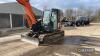 2017 Hitachi ZX85USB-5B Excavator Hours: approx 4200 Ser. No. HCMDEE50L00102306 - 6