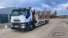 2007 Iveco Beaver Tail Lorry c/w hydraulic ramps, rear steer lift axle, recovery winch, Fassi crane with remote control in office Reg. No. GN57 CVW - 5