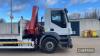 2007 Iveco Beaver Tail Lorry c/w hydraulic ramps, rear steer lift axle, recovery winch, Fassi crane with remote control in office Reg. No. GN57 CVW - 18