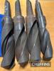 4no. Large Morse Taper Drills