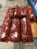 40no. Prs of Heavy Duty Red PVC Work Gloves UNRESERVED LOT - 2