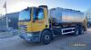 Daf Phoenix CF75 310 6x2 Lorry c/w registration documents in office 13000ltr tank Reg. No. YK59 WFY - 6