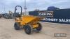 2013 Thwaites 3ton Swivel Skip Dumper Reg. No. GN13 EEU Ser. No. 216010674 Hours: approx 3500