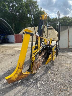 AFT 100 Trencher c/w manual & control box in office Ser. No. Y5242017