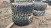 Pr. of 24.00x25 Wheels & Tyres UNRESERVED LOT