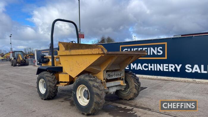 Barford SX5000 Dumper c/w manual in office Ser. No. SX5873/SDSJ0720