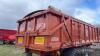 Larrington 14ton Trailer c/w air brakes, side door, 560 flotation tyres - 9