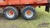 Larrington 14ton Trailer c/w air brakes, side door, 560 flotation tyres - 14