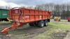 Larrington 14ton Trailer c/w air brakes, side door, 560 flotation tyres - 15