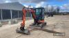 Hitachi Zaxis 26U Mini Digger - 4