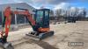 Hitachi Zaxis 26U Mini Digger - 6