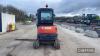 2016 Kubota U20-3 Mini Digger c/w full cab, rubber tracks Ser. No. 22533 - 9