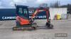 2016 Kubota U20-3 Mini Digger c/w full cab, rubber tracks Ser. No. 22533 - 13