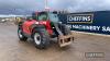 Manitou MLT634-120 Telehandler c/w Power Shift Reg. No. SN66 DHJ Ser. No. 957303